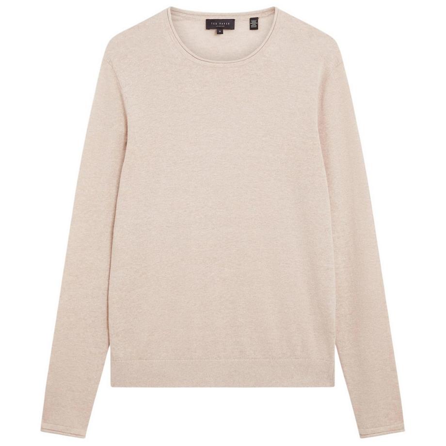 Maglione Misto Lino Girocollo