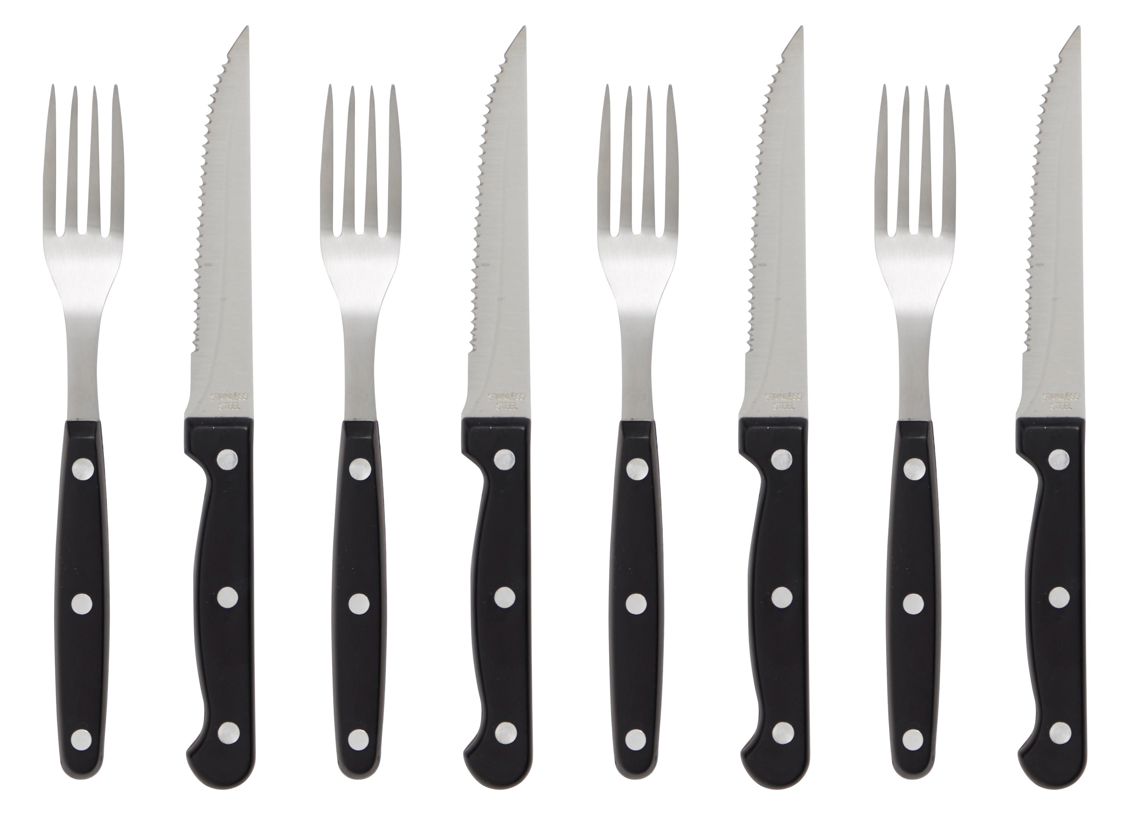 SCHOU Steakbesteck Set (8 Teilig)  
