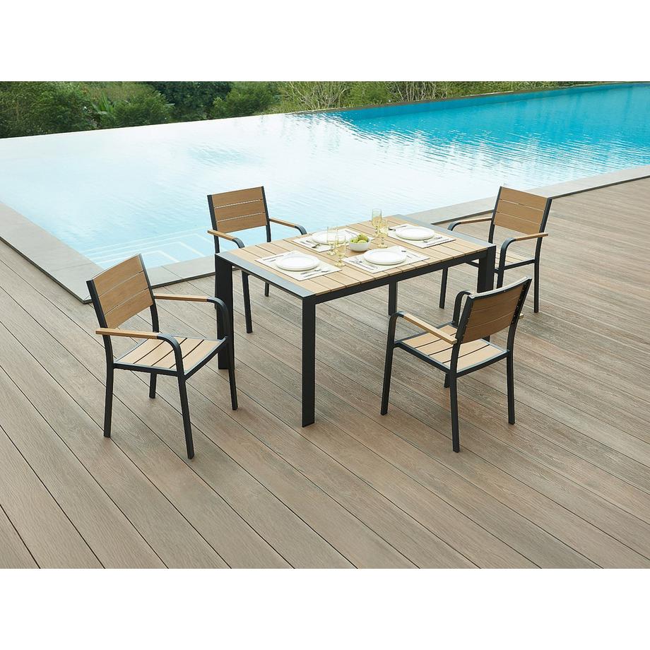 Vente-unique Chaise de jardin NYROS  