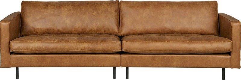 mutoni Sofa Rodeo Classic 3-Sitz 275 Recycling Leder Cognac  