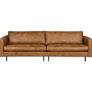 mutoni Sofa Rodeo Classic 3-Sitz 275 Recycling Leder Cognac  