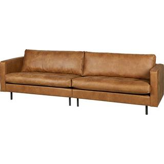 mutoni Sofa Rodeo Classic 3-Sitz 275 Recycling Leder Cognac  