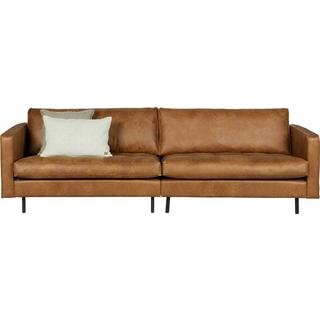 mutoni Sofa Rodeo Classic 3-Sitz 275 Recycling Leder Cognac  