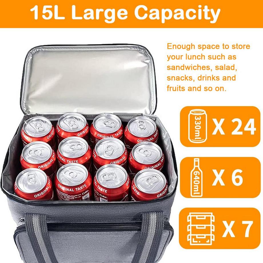 Only-bags.store Faltbare isolierte Kühltasche  