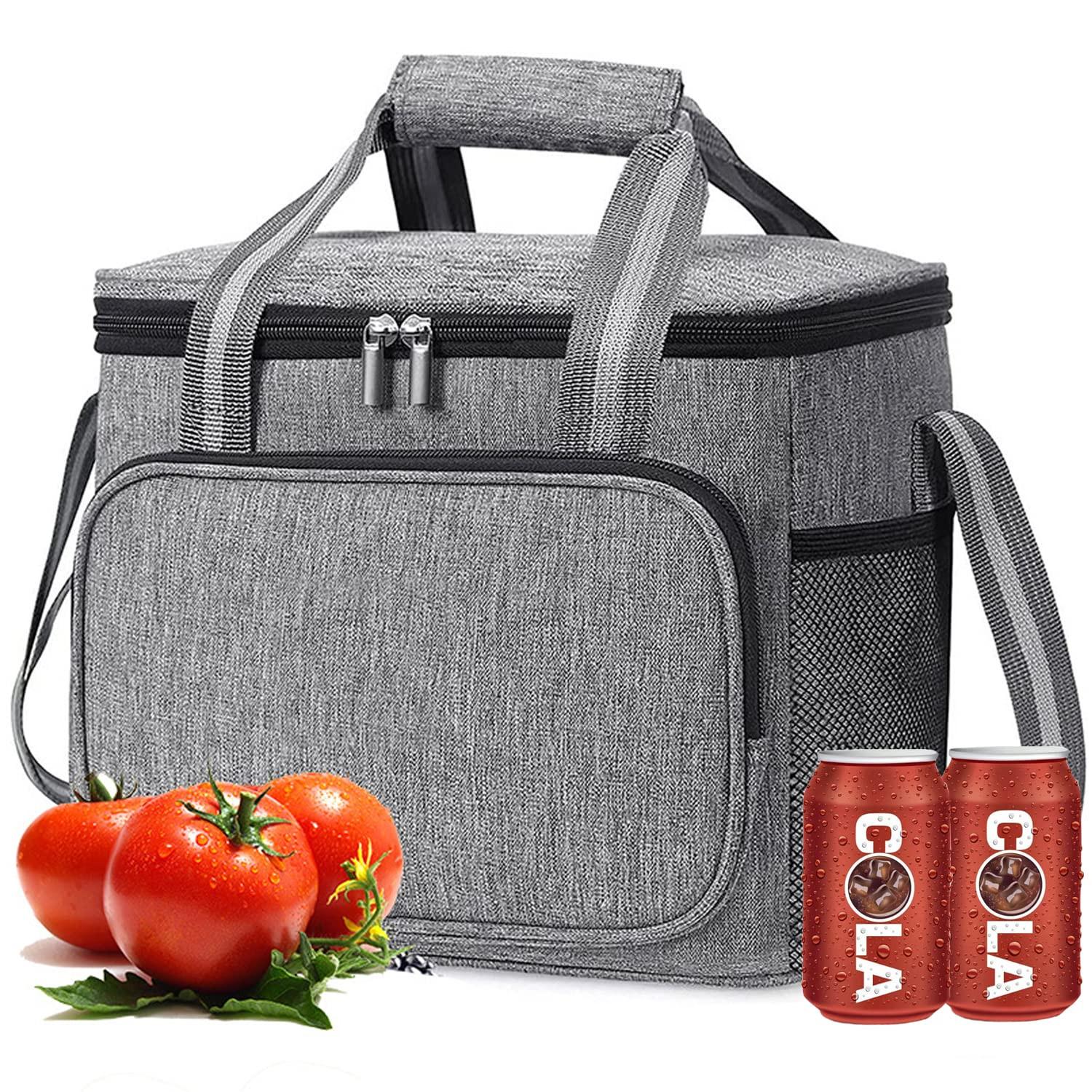 Only-bags.store Sac isotherme sac pique-nique petit sac thermique pliable pour aliments sac isotherme sac à lunch imperméable sac à congélation  