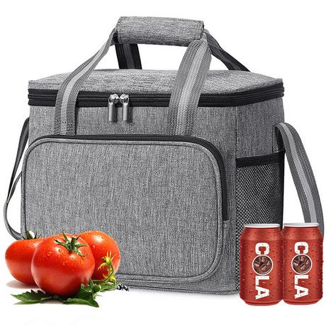 Only-bags.store Kühltasche Picknicktasche kleine faltbare Thermotasche für Lebensmittel isolierte Tasche wasserdichte Lunchbag Gefriertasche  