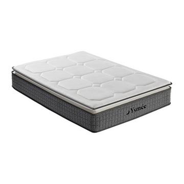 Matelas 180 x 200 cm ressorts ensachés 7 zones et accueil latex ép.32cm - SEREM de YSMÉE