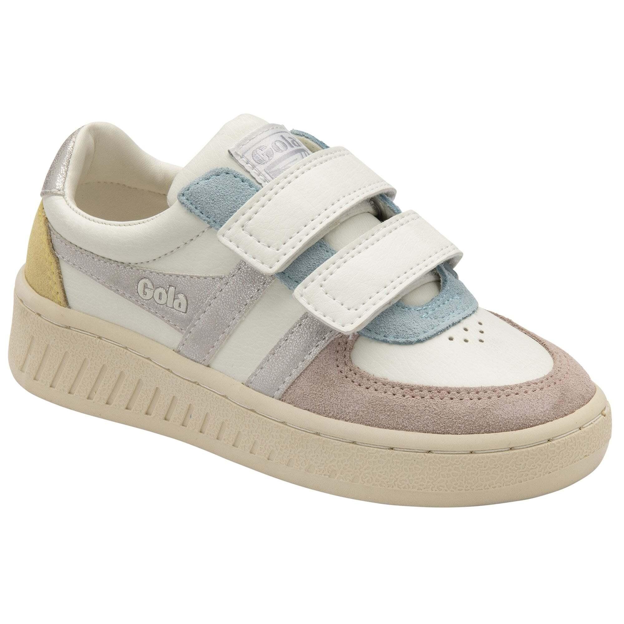 gola  scarpe da ginnastica con strappi in velcro per bambini  grandslam quad 