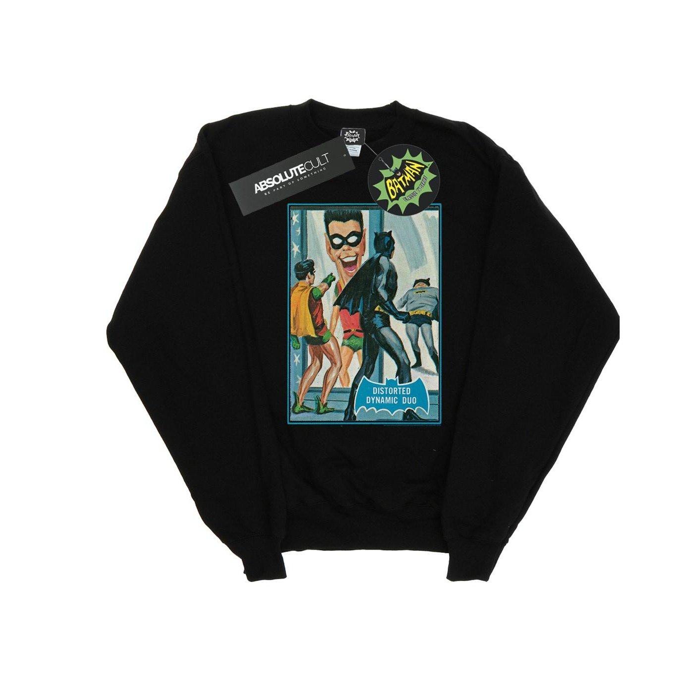 Image of Batman Tv Series Dynamic Duo Sweatshirt Jungen Schwarz 152-158