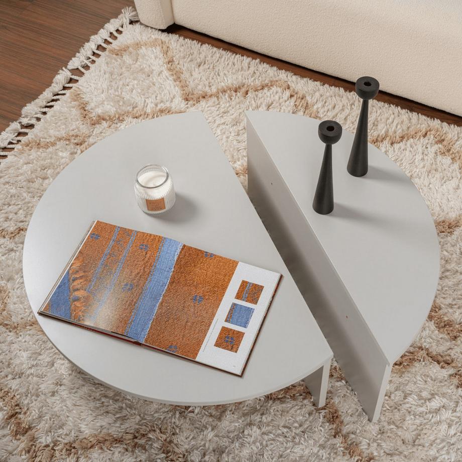 Calicosy Set von 2 Couchtischen ORION  