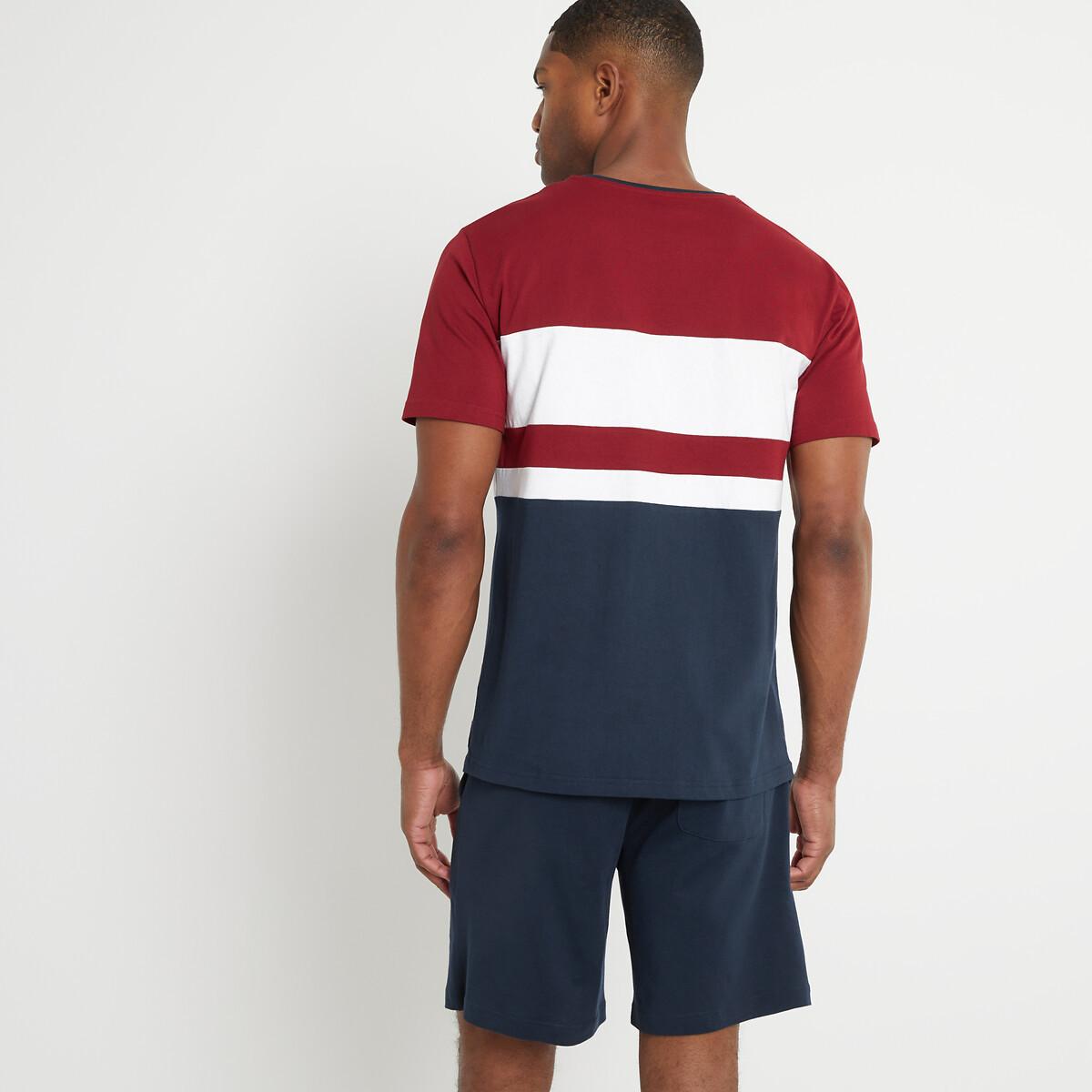 La Redoute Collections  Pyjashort T-shirt col rond 