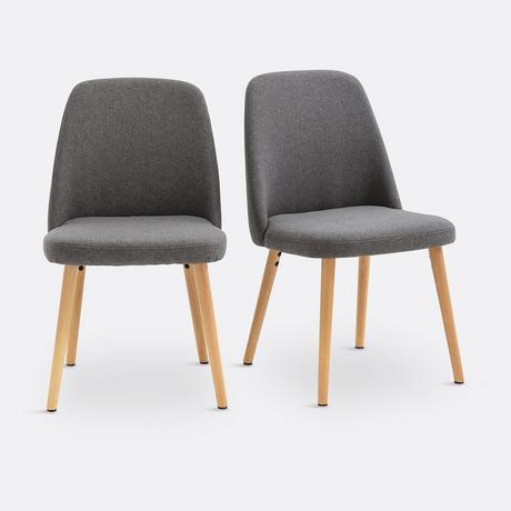 La Redoute Intérieurs Lot de 2 chaises Jimi  