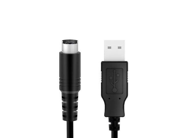 Image of IP-CABLE-MD7PUSB-IN USB Kabel 0,6 m USB A Schwarz