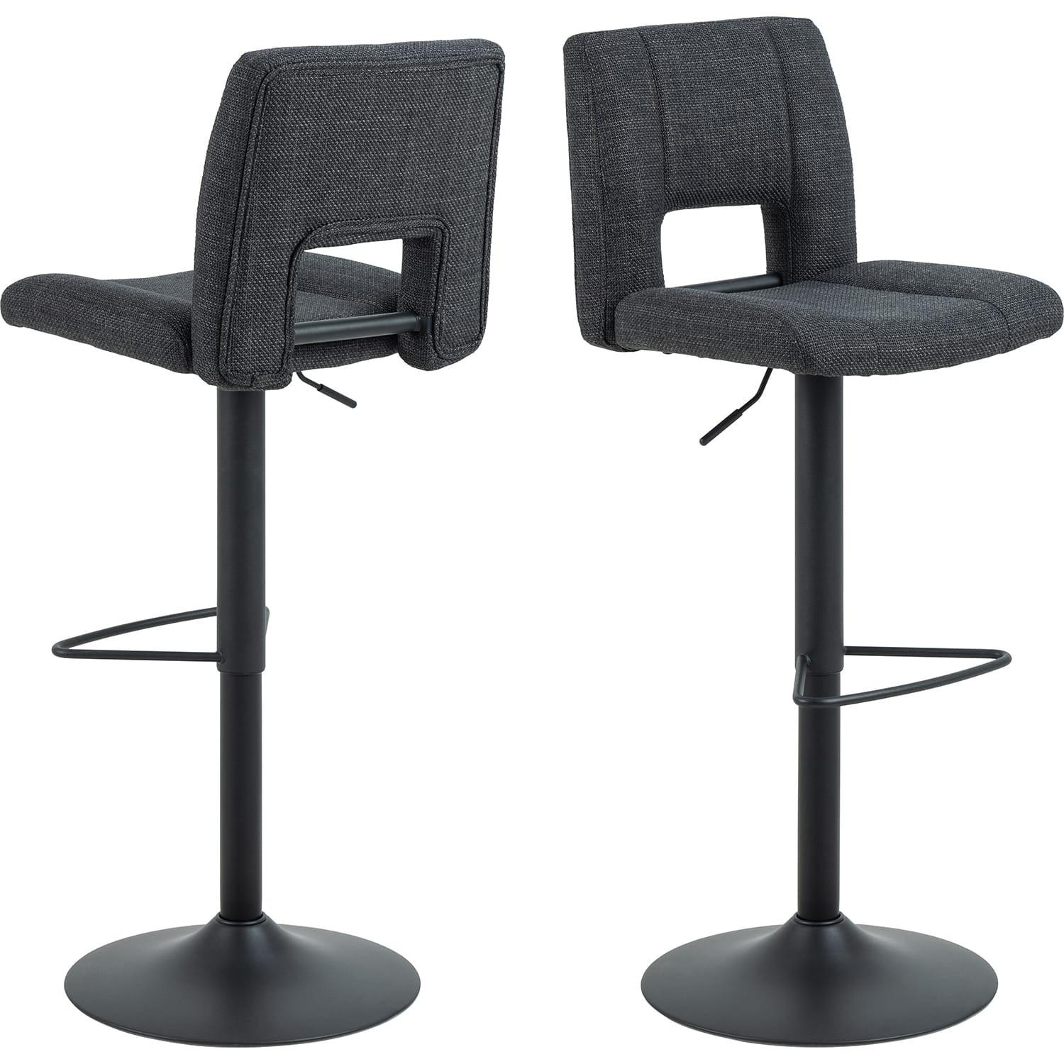 Image of Barhocker Maja dunkelgrau 115 (1 Stück) Barhocker Maja dunkelgrau 115 (1 Stück)