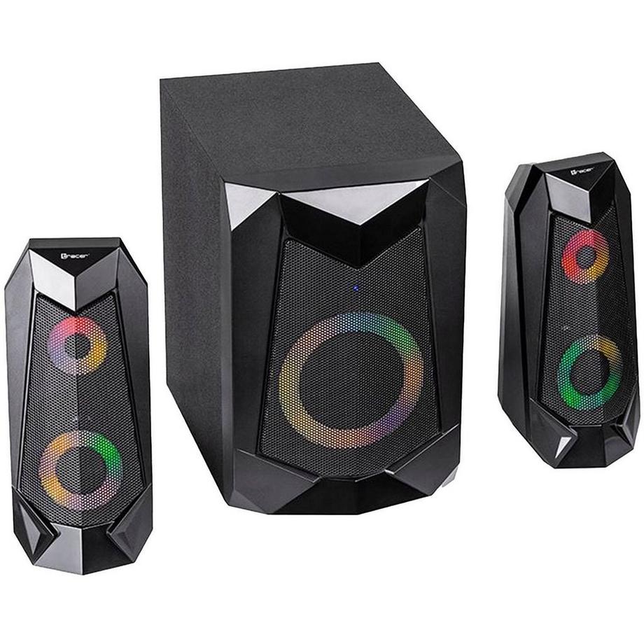TRACER  2x Altoparlanti + Subwoofer - Bluetooth - Illuminazione RGB 