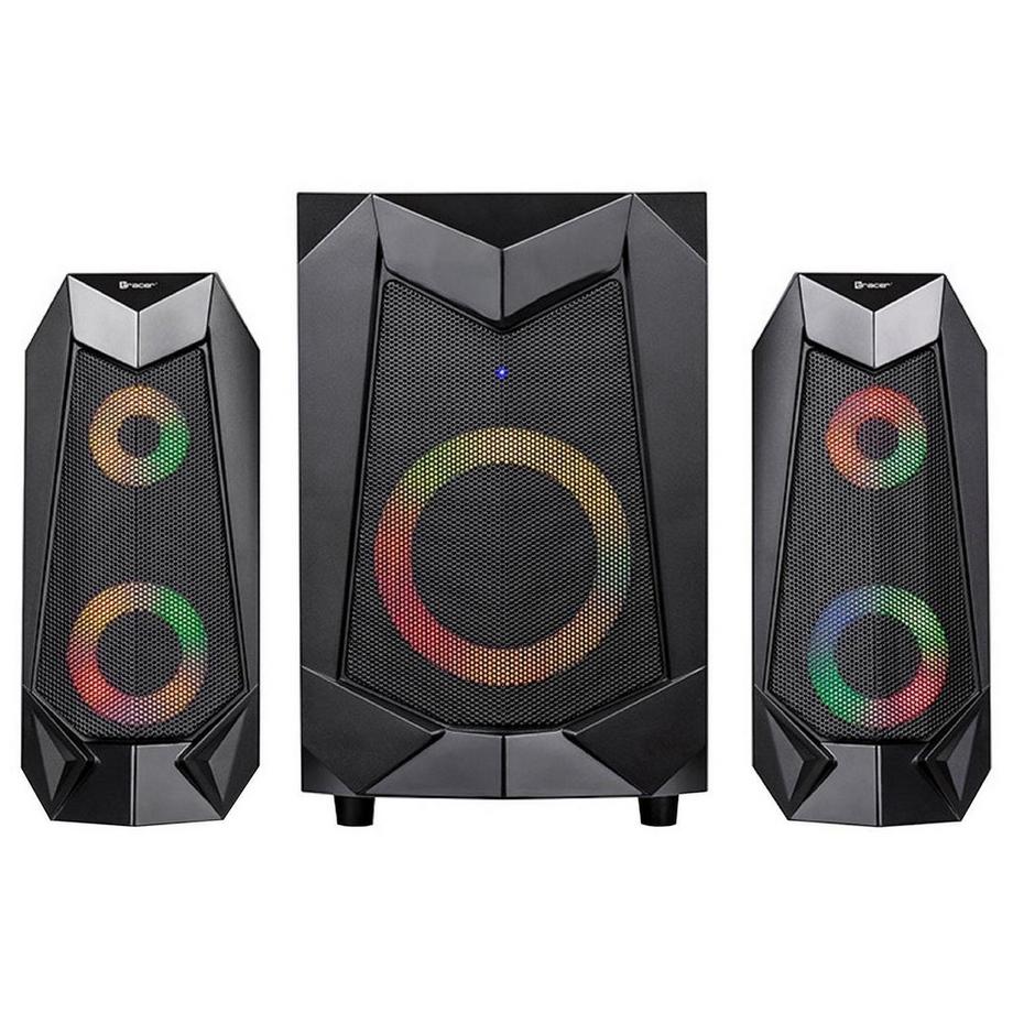 TRACER  2x Altoparlanti + Subwoofer - Bluetooth - Illuminazione RGB 