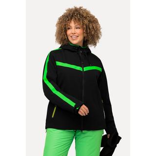 Ulla Popken  Performancejacke, Stretch, wasserdicht, 2-Wege-Zipper, Klettriegel 