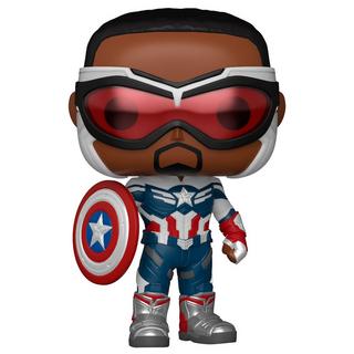 Funko  Figurine POP Marvel Le Faucon et le Soldat de l'Hiver Captain America 