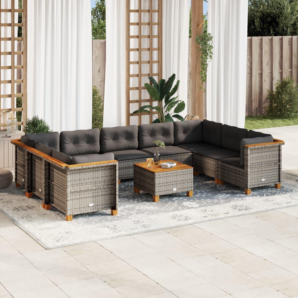 VidaXL Garten sofagarnitur poly-rattan  