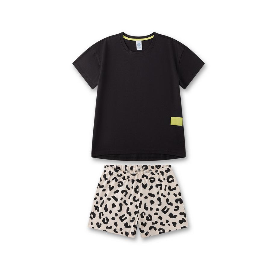 Mädchen Schlafanzug kurz Leo