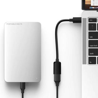 Avizar  Adattatore OTG USB-C, Nero 