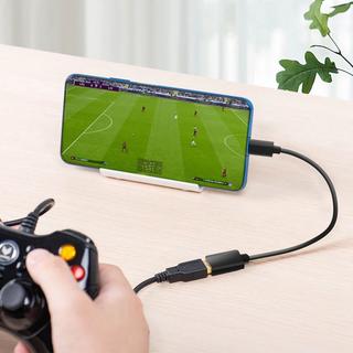 Avizar  USB-C OTG-Adapter, Schwarz 