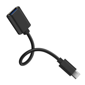 USB-C OTG-Adapter, Schwarz