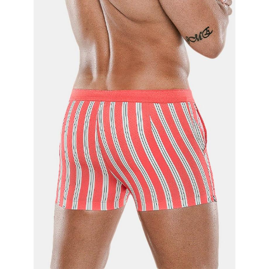 Code22 Pantaloncini da bagno Retro Stripe  