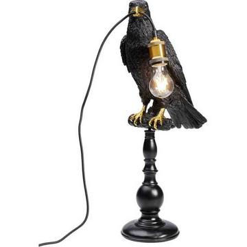 Lampe de table Sitting Crow noir mat