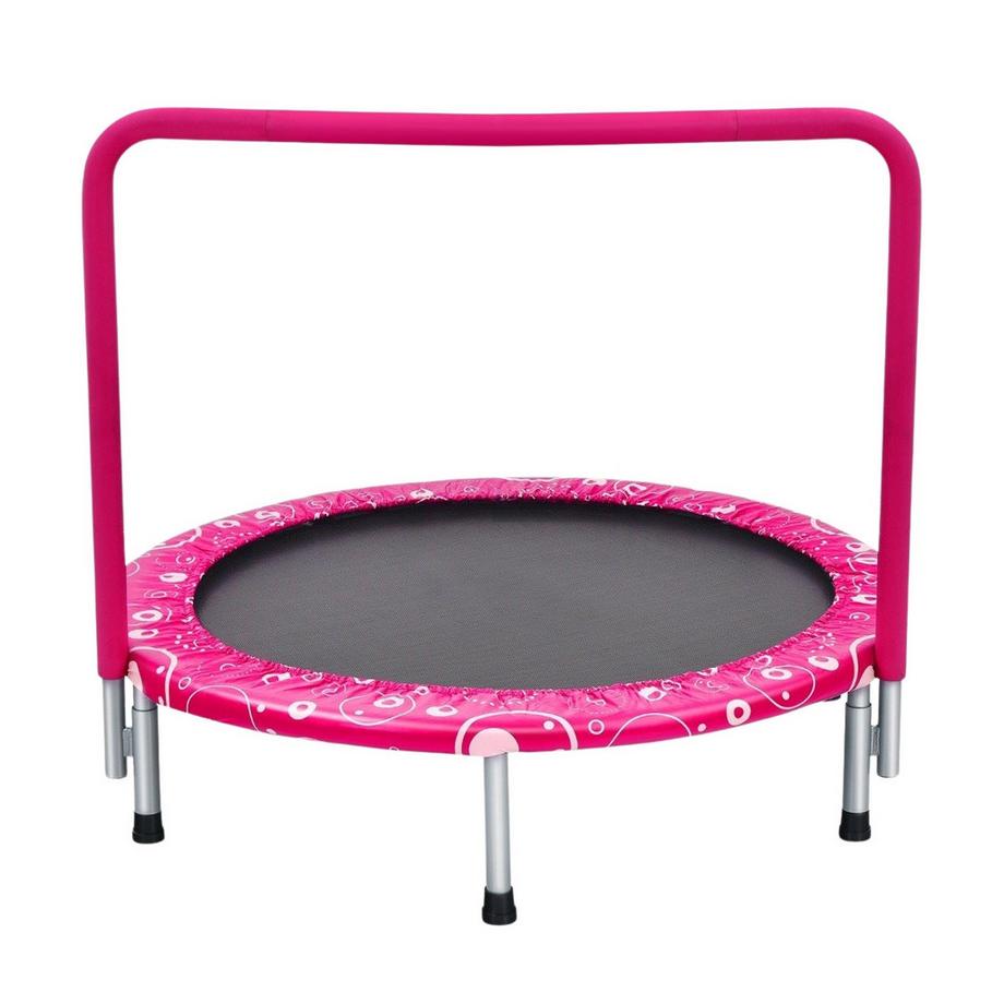 Northix Trampolino con maniglia trampolino pieghevole  