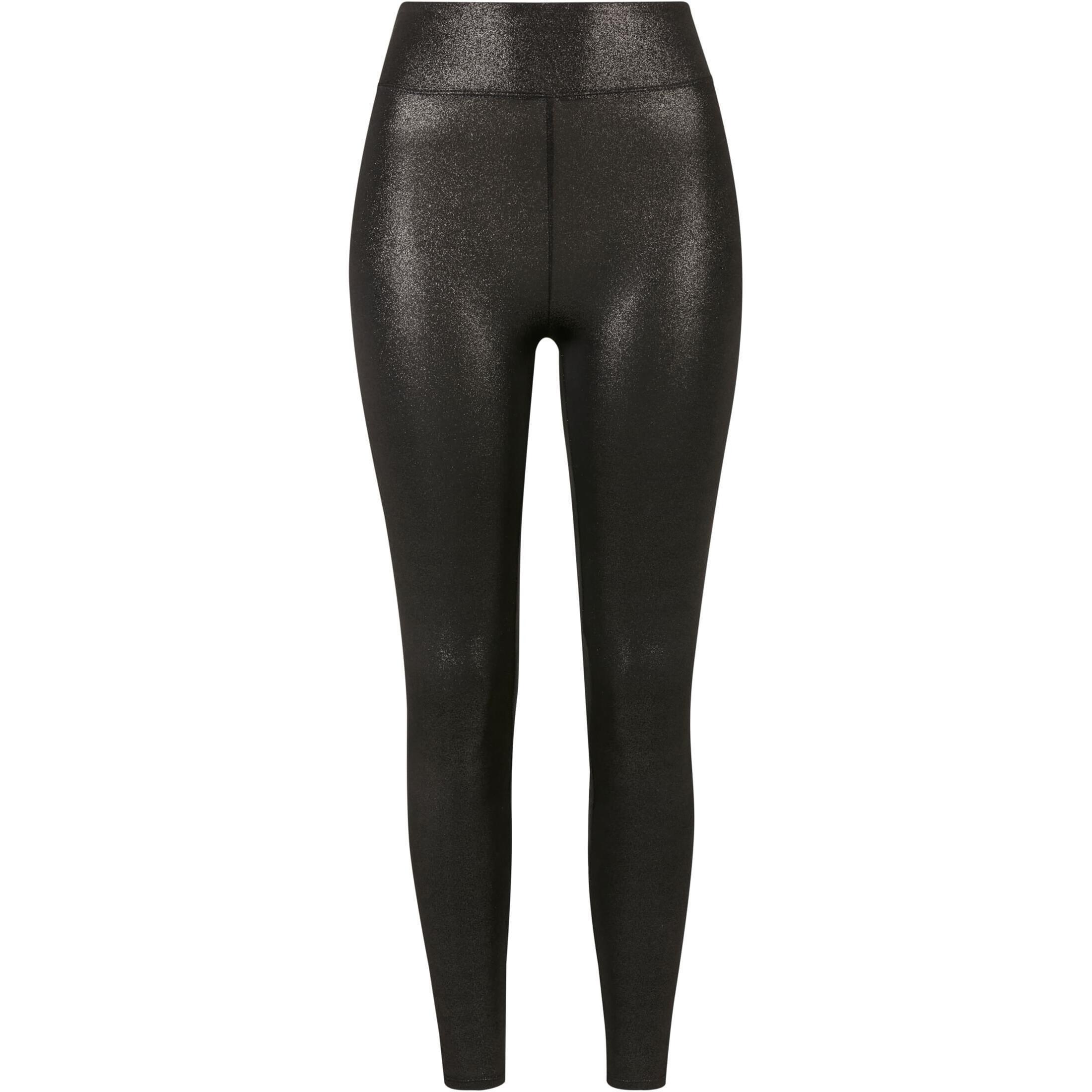 Image of Legging Au Kuntleder Mit Hoher Taille, Frau Urban Claic Damen S