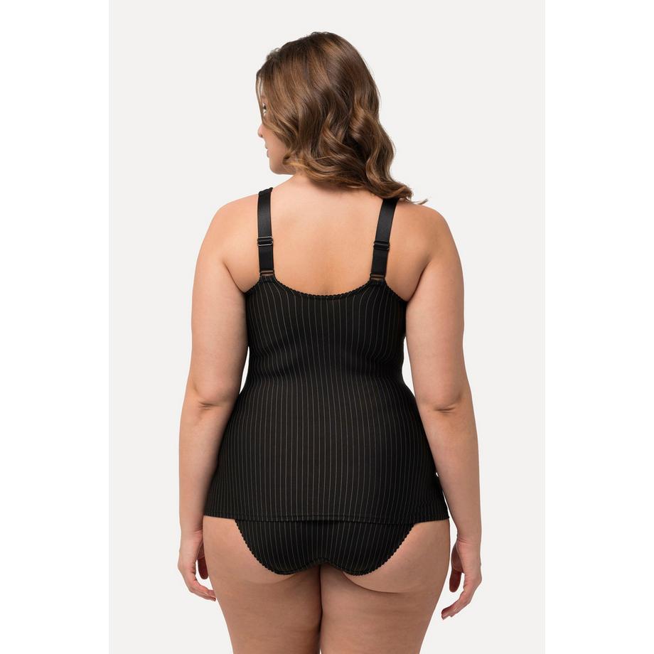 Ulla Popken Bodyforming Nadelstreifen Top  