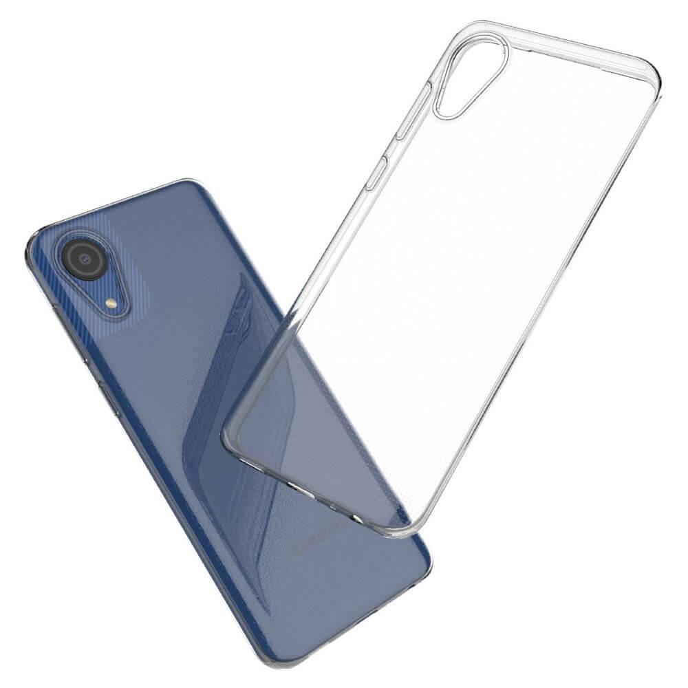 Cover-Discount  Galaxy A23e - Silikon Case Hülle Transparent 