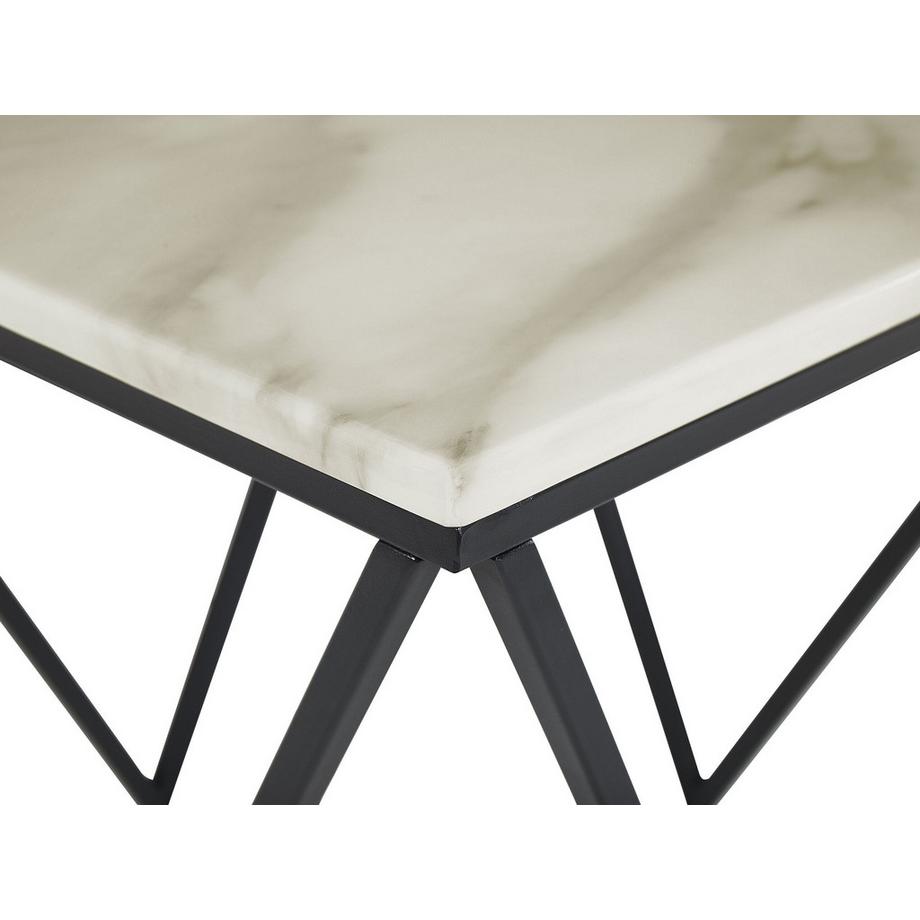 Beliani Table d'appoint en MDF Moderne MALIBU  