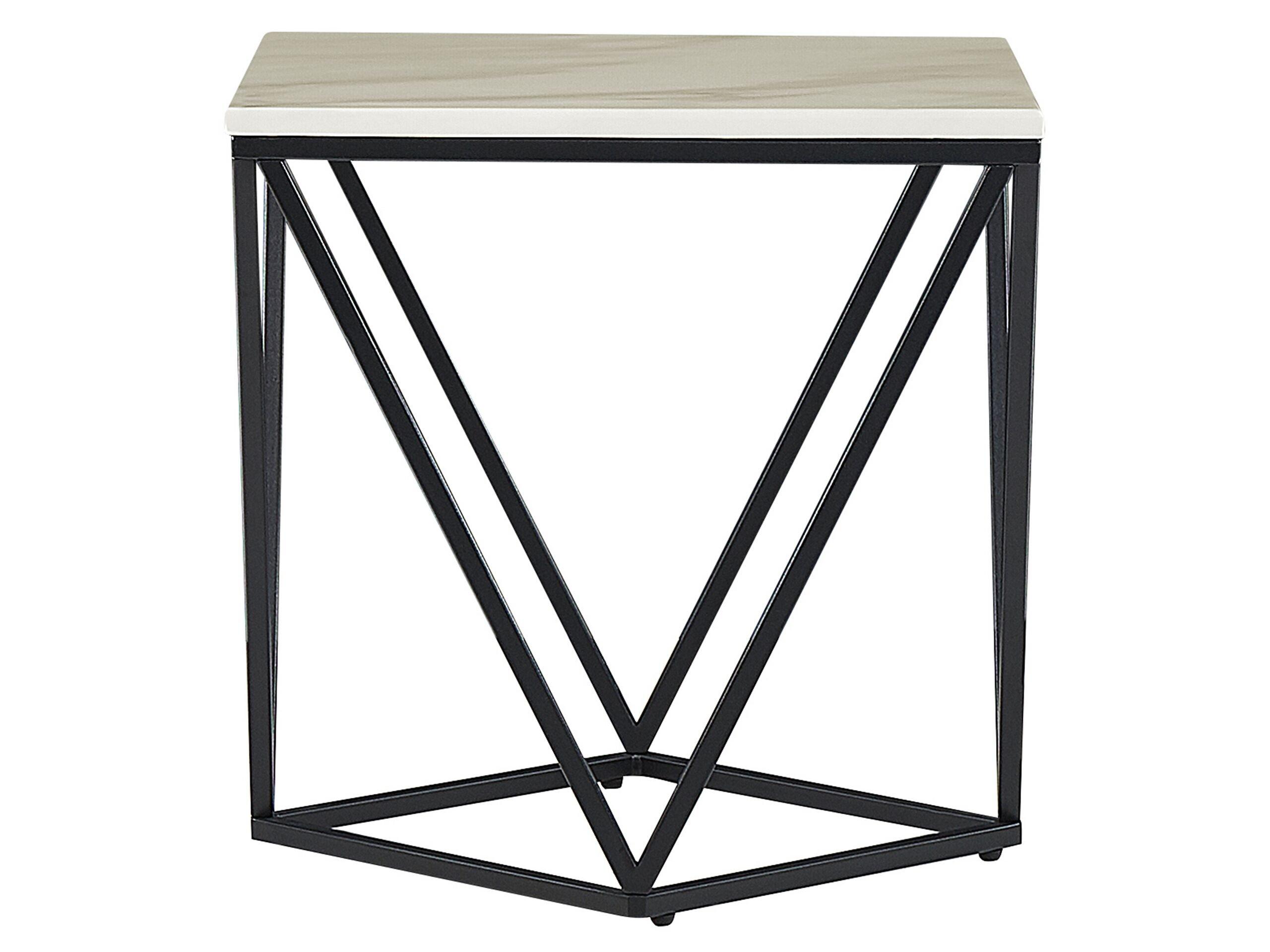 Beliani Table d'appoint en MDF Moderne MALIBU  