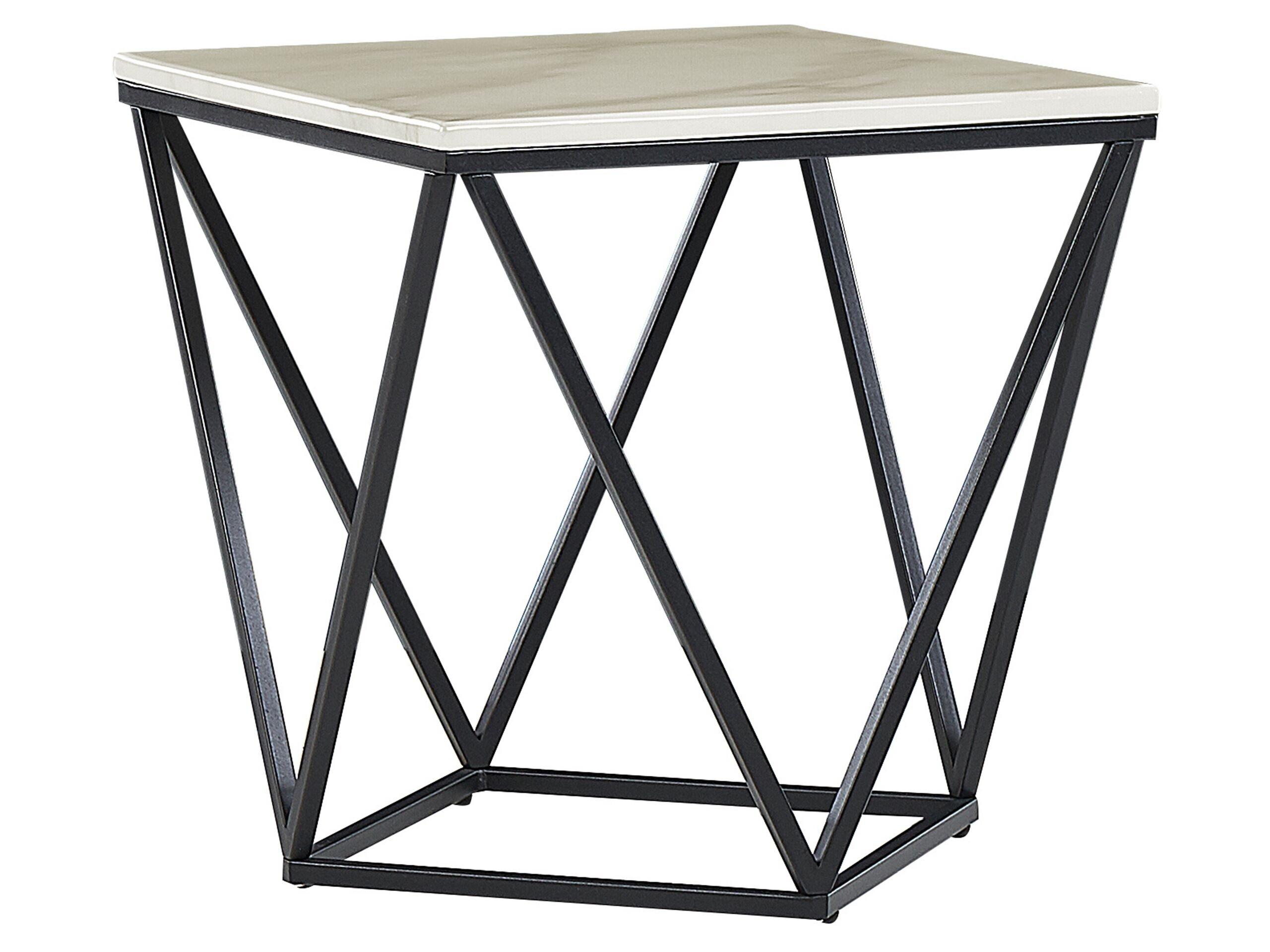 Beliani Table d'appoint en MDF Moderne MALIBU  