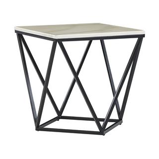 Beliani Table d'appoint en MDF Moderne MALIBU  