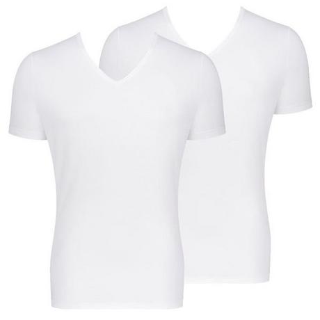 sloggi  2er Pack Go - Organic Cotton - Unterhemd  Shirt Kurzarm 