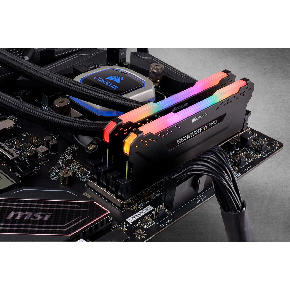 Corsair  Vengeance RGB Pro (2 x 16GB, DDR4-3600, DIMM 288) 