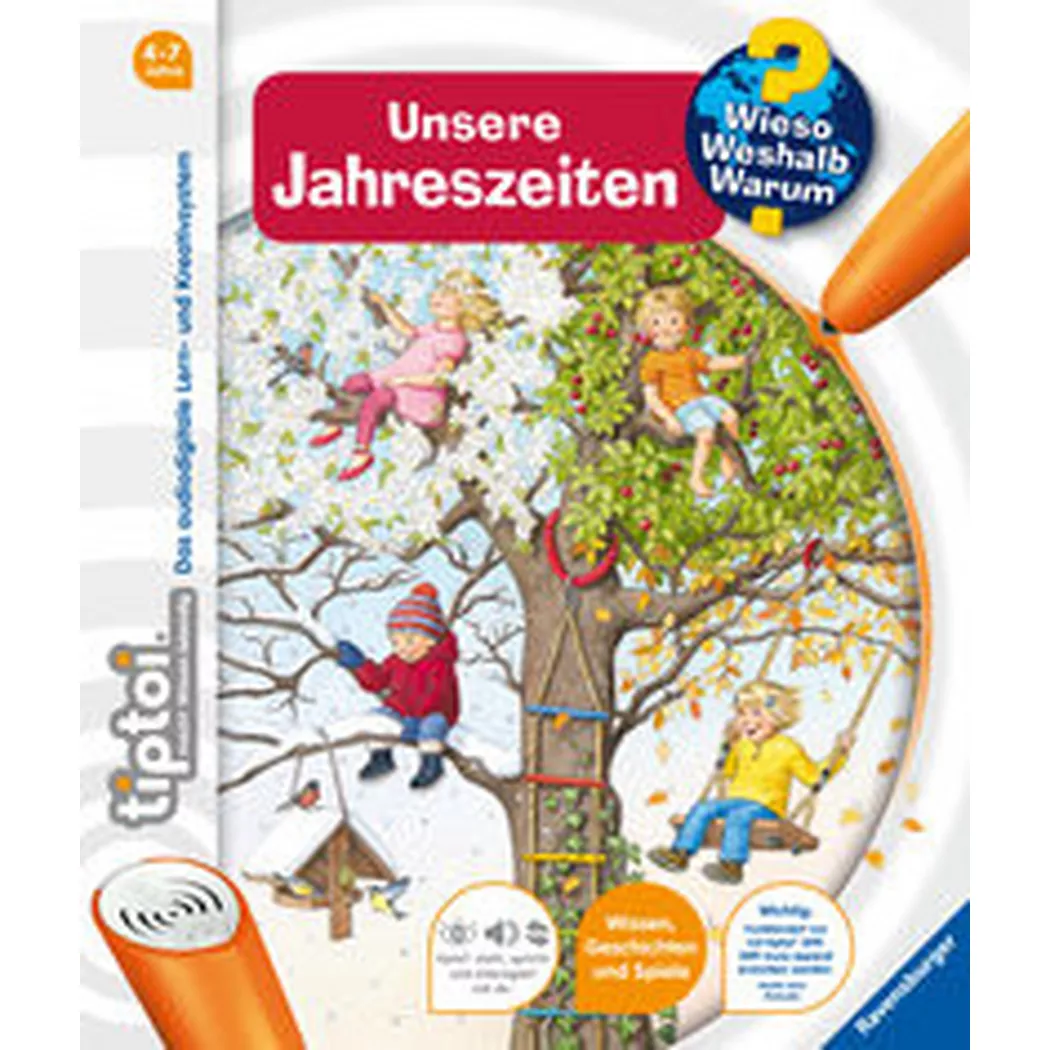 Ravensburger - tiptoi® Wieso? Weshalb? Warum? Unsere Jahreszeiten, Friese, Inka; Schargan, Constanze (Illustrationen)
