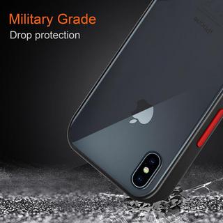 Cadorabo  Housse compatible avec Apple iPhone XS MAX - Coque de protection hybride avec intérieur en silicone TPU et dos en plastique mat 