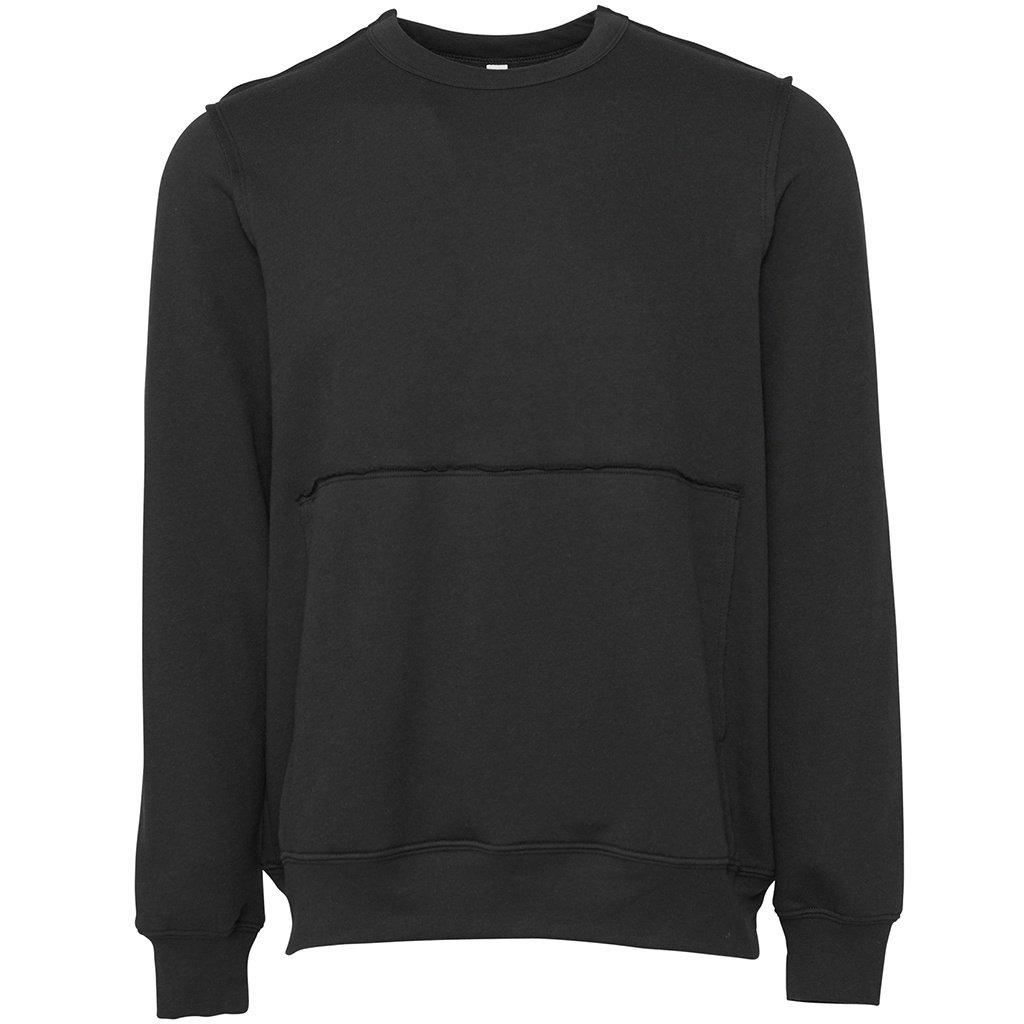 Image of Sweatshirt, Rohe Nähte Damen Grau XXL
