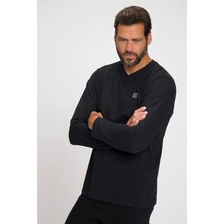 JP1880  Maglia basic con scollo a V e maniche lunghe, fino alla tg. 8XL 