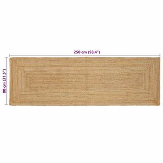 VidaXL  Teppich für das wohnzimmer jute 