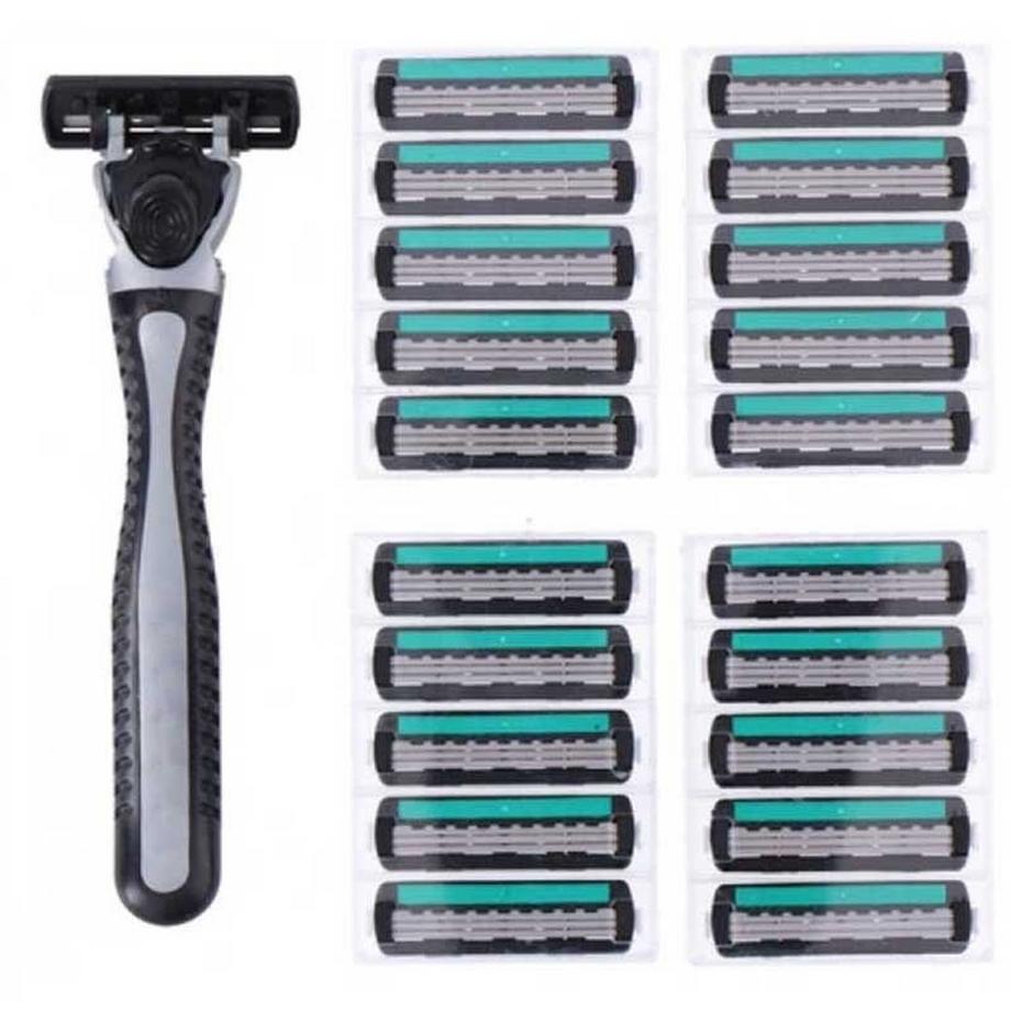 B2X  Rasoir pour hommes - 20 lames de recharge 
