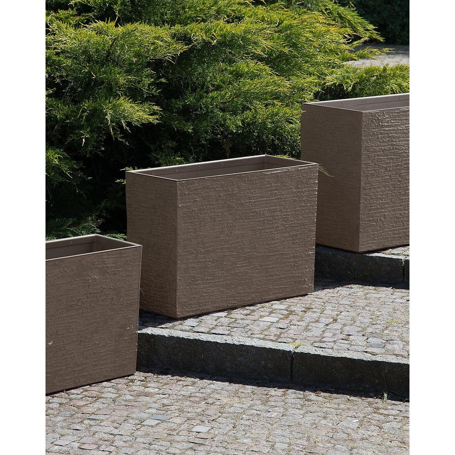 Beliani Vaso per piante en Fibra d'argilla  EDESSA  