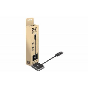CLUB3D CSV-7220 cavo e adattatore video 1 m DisplayPort HDMI + DisplayPort Grigio