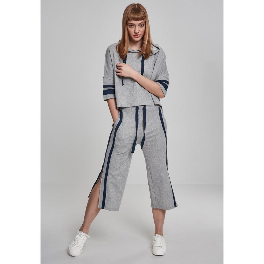 URBAN CLASSICS Felpa con Cappuccio Taped Sleeve  