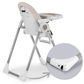 B2X  Chaise de salle à manger avec table et transat Belo gris 