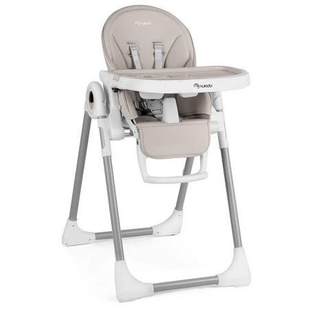 B2X  Chaise de salle à manger avec table et transat Belo gris 